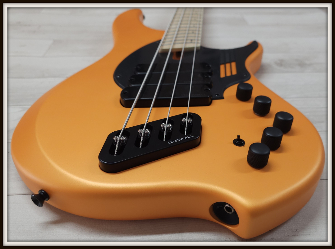 Dingwall NG3 4-String Nolly, Lambo Orange